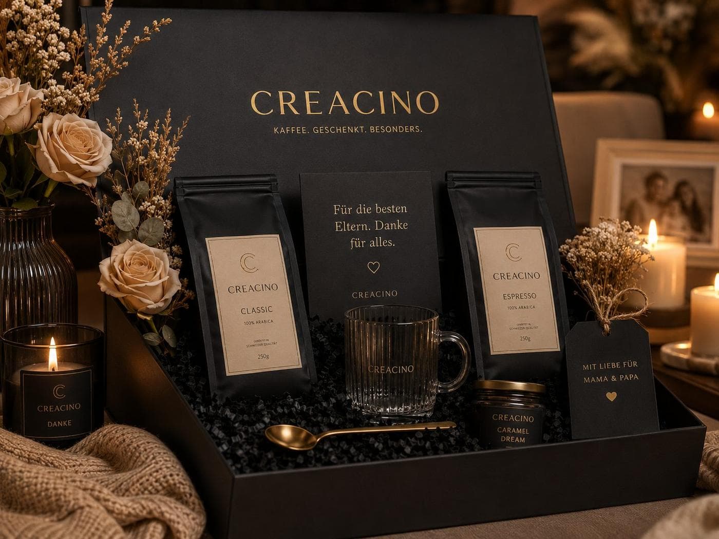 Creacino Geschenkbox: Für die Eltern